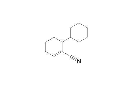 1-Cyclohexene-1-carbonitrile, 6-cyclohexyl-, (.+-.)-