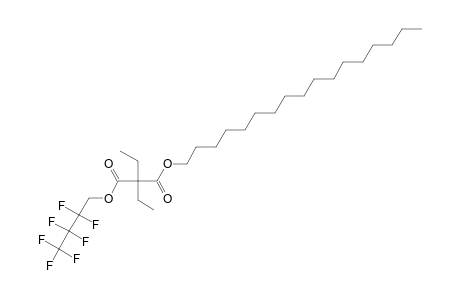 Diethylmalonic acid, heptadecyl 2,2,3,3,4,4,4-heptafluorobutyl ester