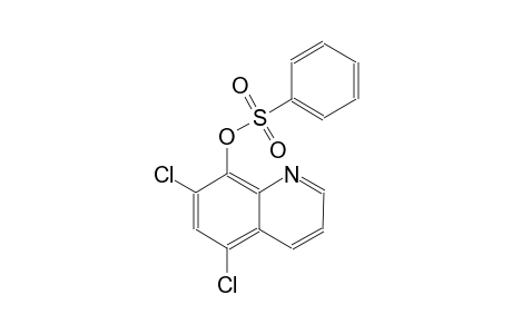 8-quinolinol, 5,7-dichloro-, benzenesulfonate (ester)