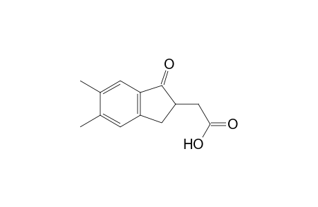 2-Carboxymethyl-5,6-dimethylindan-1-one