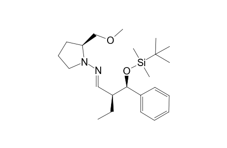 (E)-[(2S)-2-[(R)-[tert-butyl(dimethyl)silyl]oxy-phenyl-methyl]butylidene]-[(2S)-2-(methoxymethyl)pyrrolidino]amine
