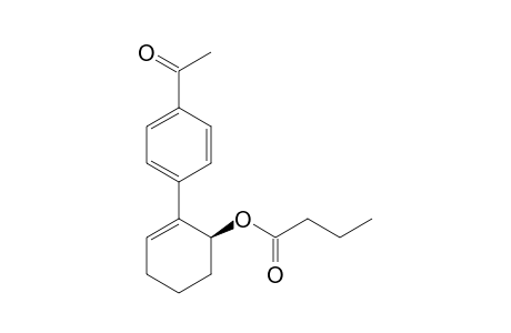 [(1S)-2-(4-acetylphenyl)cyclohex-2-en-1-yl] butanoate