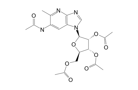 N-[5-METHYL-1-(2,3,5-TRI-O-ACETYL-BETA-D-RIBOFURANOSYL)-1H-IMIDAZO-[4,5-B]-PYRIDIN-6-YL]-ACETAMIDE