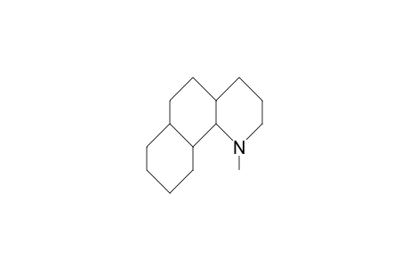 N-Methyl-trans-syn-cis-perhydro-benzo(H)quinoline