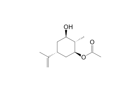 (1R,2S,3S,5R)-3-Acetoxy-2-methyl-5-(1-propen-2-yl)cyclohexanol