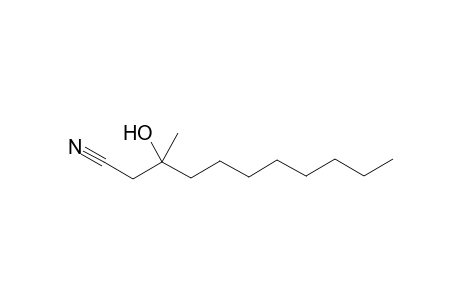 3-Hydroxy-3-methylundecanenitrile