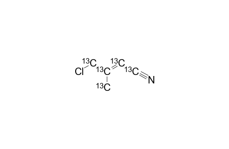 CIS-[U-(13)C(5)]-4-CHLORO-3-METHYL-2-BUTENENITRILE