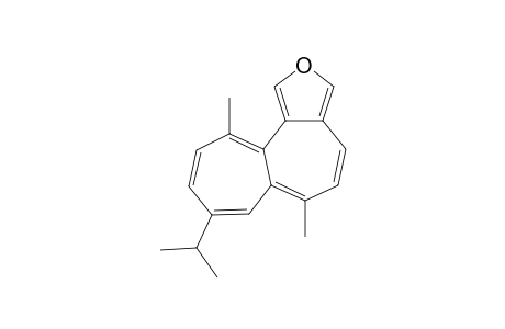 8-Isopropyl-6,11-dimethylheptaleno[1,2-c]furan