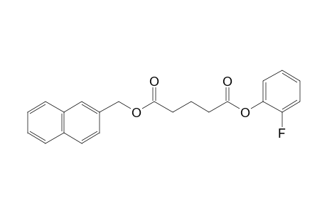 Glutaric acid, 2-fluorophenyl (2-naphthyl)methyl ester