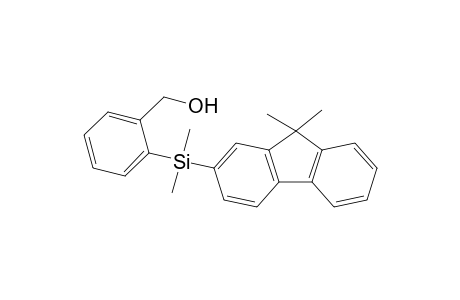 2-[(9,9-Dimethyl-2-fluorenyl)dimethylsilyl]benzyl alcohol