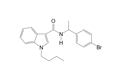 N-[1-(4-Bromophenyl)ethyl]-1-butyl-1H-indole-3-carboxamide