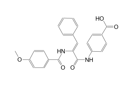 benzoic acid, 4-[[(2Z)-2-[(4-methoxybenzoyl)amino]-1-oxo-3-phenyl-2-propenyl]amino]-