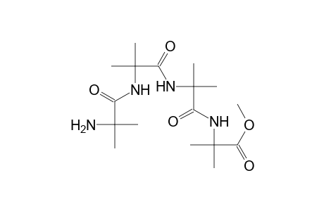 Alanine, 2-methyl-N-[2-methyl-N-[2-methyl-N-(2-methylalanyl)alanyl]alanyl]-, methyl ester