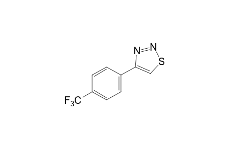 4-(alpha,alpha,alpha-TRIFLUORO-p-TOLYL)-1,2,3-THIADIAZOLE