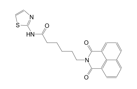 1H-benz[de]isoquinoline-2-hexanamide, 2,3-dihydro-1,3-dioxo-N-(2-thiazolyl)-