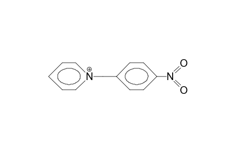 1-(4-Nitro-benzyl)-pyridinium cation