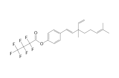 (+)-bakuchiol, heptafluorobutyrate