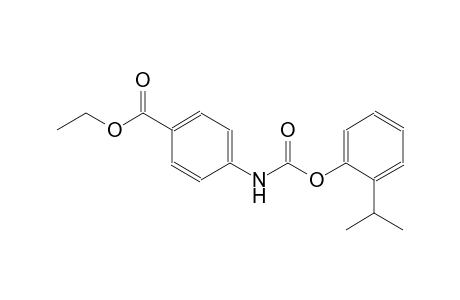 ethyl 4-{[(2-isopropylphenoxy)carbonyl]amino}benzoate