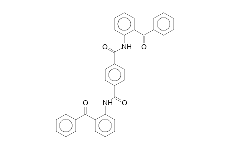 1,4-Benzenedicarboxamide, N,N'-bis(2'-benzoylphenyl)-
