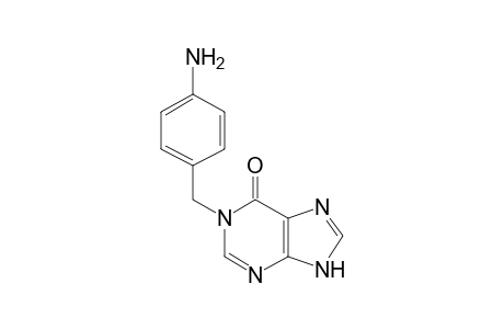 1-(4-Aminobenzyl)-1,9-dihydro-6H-purin-6-one