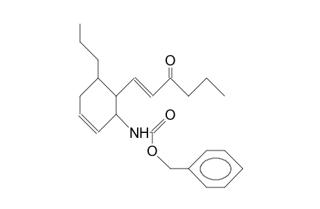 3-Benzylcarbamoyl-cis-4-(3-oxo-hex-1-enyl)-5-butyl-cyclohexene