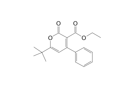 Ethyl 6-tert-butyl-2-oxo-4-phenyl-2H-pyran-3-carboxylate