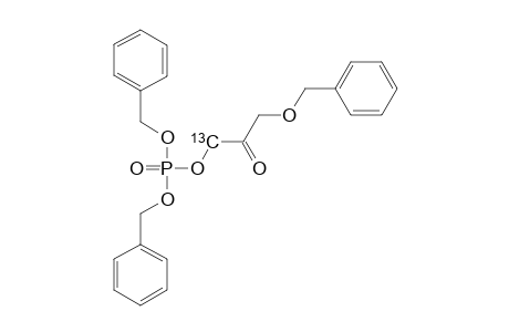 DIBENZYL-3-BENZYLOXY-[1-(13)C]-PROPANONE-PHOSPHATE