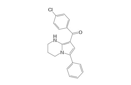 8-(4-Chlorobenzoyl)-6-phenyl-1,2,3,4-tetrahydro-1H-pyrrolo[1,2-a]pyrimidine