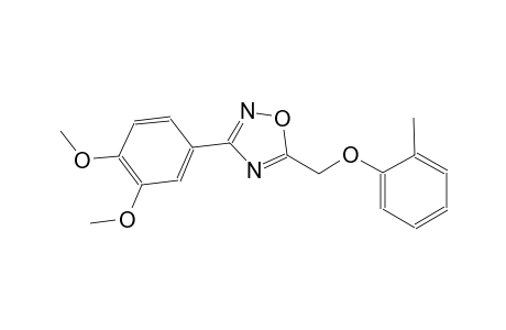 1,2,4-oxadiazole, 3-(3,4-dimethoxyphenyl)-5-[(2-methylphenoxy)methyl]-
