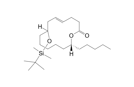 (E)-(8S,14R)-8-(tert-Butyl-dimethyl-silanyloxy)-14-pentyl-oxacyclotetradec-5-en-2-one