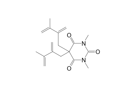 1,3-Dimethyl-5,5-bis-(3-methyl-2-methylenebut-3-enyl)pyrimidine-2,4,6-trione