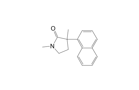 1,3-Dimethyl-3-(1-naphthalenyl)-2-pyrrolidinone