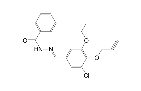 N'-{(E)-[3-chloro-5-ethoxy-4-(2-propynyloxy)phenyl]methylidene}benzohydrazide