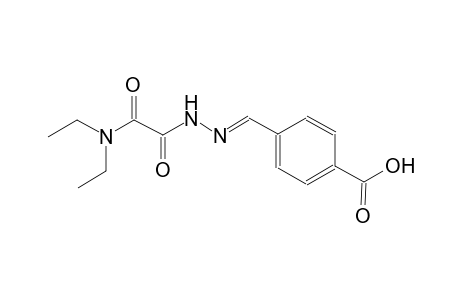 benzoic acid, 4-[(E)-[[2-(diethylamino)-1,2-dioxoethyl]hydrazono]methyl]-