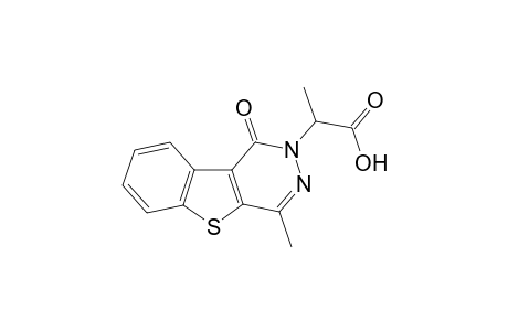 [1]Benzothieno[2,3-d]pyridazine-2-acetic acid, 1,2-dihydro-.alpha.,4-dimethyl-1-oxo-