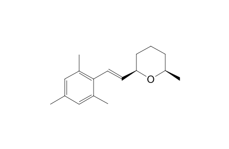 cis-(2R,6R)-2-Methyl-6-((E)-styryl)-tetrahydropyran
