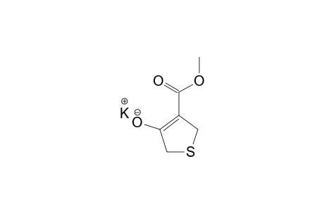 3-Thiophenecarboxylic acid, 2,5-dihydro-4-hydroxy-, methyl ester, potassium salt