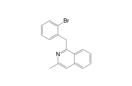 1-(2-BROMOBENZYL)-3-METHYLISOQUINOLINE