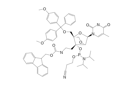 #38;(1R,3R,4R,7S)-7-(2-CYANOETHOXY)-[N,N-(DIISOPROPYLAMINO)-PHOSPHINOXY]-1-(4,4'-DIMETHOXYTRITYL)-OXYMETHYL-7-[3-(FLUOREN-9-YL-METHOXYCARBONYL)-AMINO]-PROPYL-3