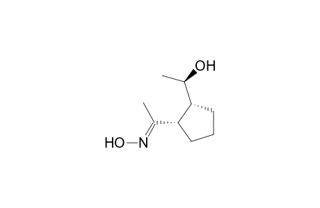 Ethanone, 1-[2-(1-hydroxyethyl)cyclopentyl]-, oxime, [1.alpha.(E),2.beta.(R*)]-