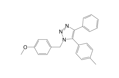 1-(4-Methoxybenzyl)-4-phenyl-5-p-tolyl-1H-1,2,3-triazole