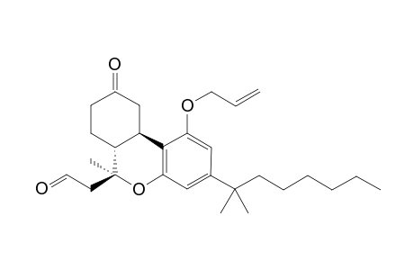 1-(Allyloxy)-12.beta.-(formyl)-9-nor-9-oxohexahydrocannabinol