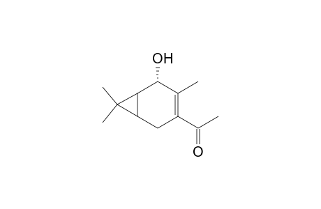 (+)-4-acetyl-2.alpha.hydroxy-3-carene