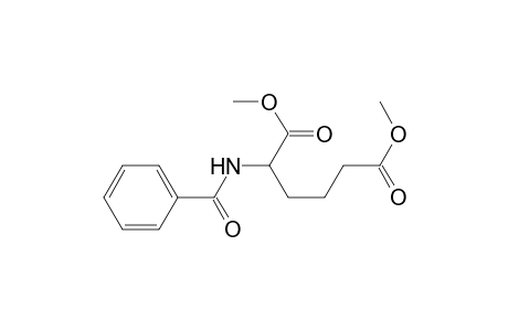 Dimethyl 2-(benzoylamino)hexanedioate