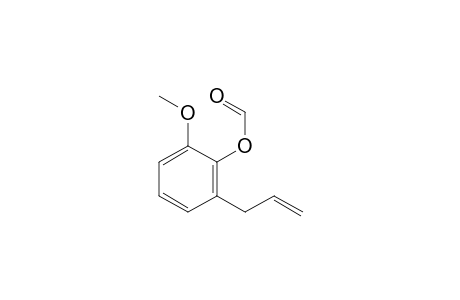 2-allyl-6-methoxyphenyl formate