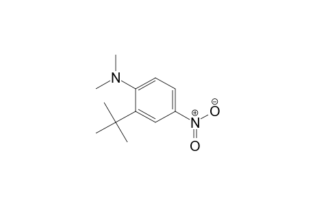 Benzenamine, 2-(1,1-dimethylethyl)-N,N-dimethyl-4-nitro-
