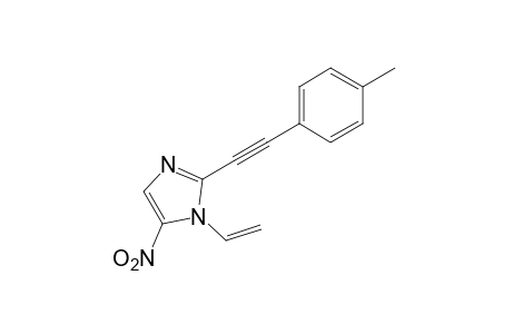 5-nitro-2-(p-tolylethynyl)-1-vinylimidazole