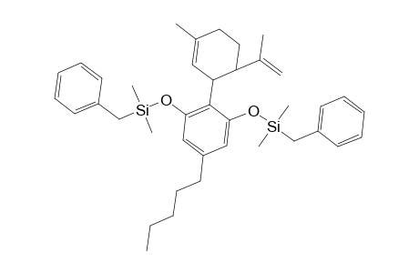 Benzyl[3-([benzyl(dimethyl)silyl]oxy)-2-(6-isopropenyl-3-methyl-2-cyclohexen-1-yl)-5-pentylphenoxy]dimethylsilane
