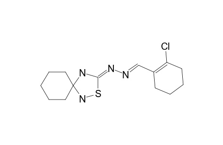 5-(2-CHLOROCYCLOHEX-1-ENYL-METHYLENHYDRAZONO)-3,3-PENTAMETHYLEN-1,2,4-THIADIAZOLIDINE