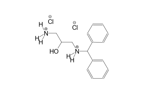 1,3-propanediaminium, N~1~-(diphenylmethyl)-2-hydroxy-, dichloride